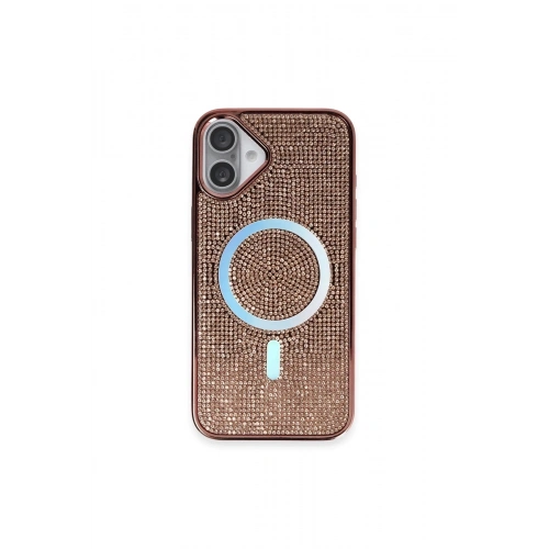 Durukar®  iPhone 16 Plus Kılıf Helen Magsafe Kapak - Pembe