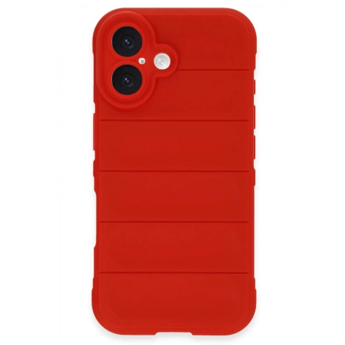 Durukar®  iPhone 16 Plus Kılıf Optimum Silikon - Kırmızı