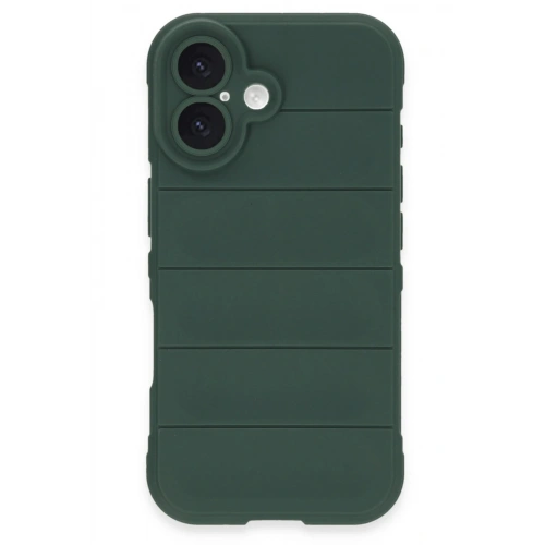 Durukar®  iPhone 16 Plus Kılıf Optimum Silikon - Koyu Yeşil