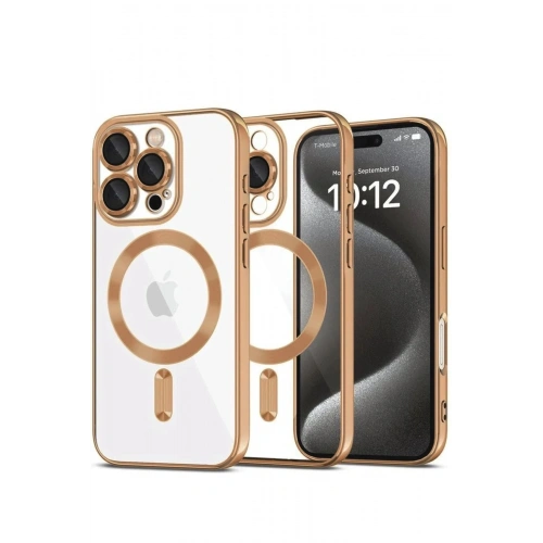 Durukar®  iPhone 16 Pro Kılıf Kross Magneticsafe Kapak - Çöl Titanyum