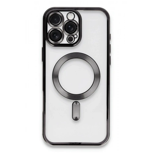 Durukar®  iPhone 16 Pro Kılıf Kross Magneticsafe Kapak - Siyah