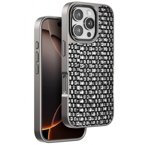 Durukar®  iPhone 16 Pro Max Brand Kapak - Gümüş