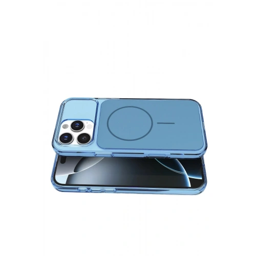 Durukar®   iPhone 16 Pro Max Bruma Magsafe Kapak - Mavi