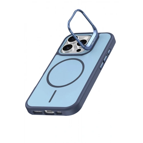 Durukar®   iPhone 16 Pro Max Flexa Magsafe Kapak - Mavi