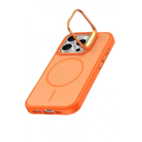 Durukar®   iPhone 16 Pro Max Flexa Magsafe Kapak - Turuncu