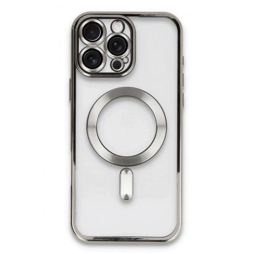 Durukar®  iPhone 16 Pro Max Kılıf Kross Magneticsafe Kapak - Titan Gri