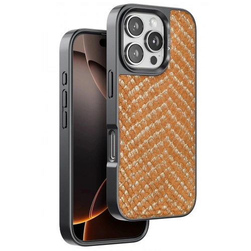 Durukar®  iPhone 16 Pro Max Viper Kapak - Kahverengi