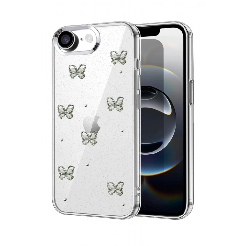 Durukar®   iPhone 16E Fiyonk Desenli Kapak - Desen 9