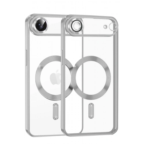 Durukar®   iPhone 17 Air Kross Magneticsafe Kapak - Gümüş