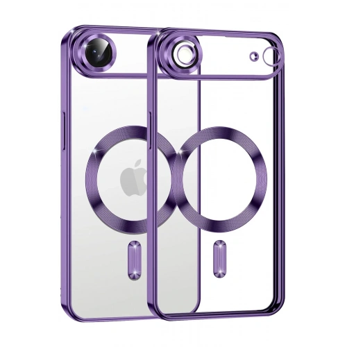 Durukar®   iPhone 17 Air Kross Magneticsafe Kapak - Mor