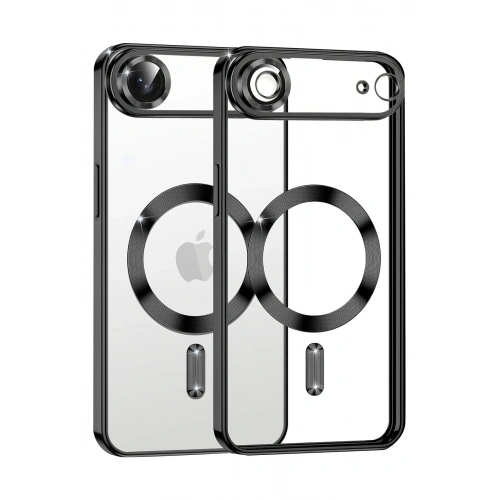 Durukar®   iPhone 17 Air Kross Magneticsafe Kapak - Siyah