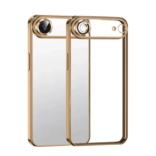 Durukar®   iPhone 17 Air  Lensli Silikon - Çöl Titanyum