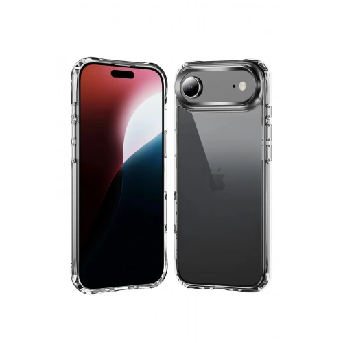 Durukar®   iPhone 17 Air Lüx Şeffaf Silikon - Şeffaf