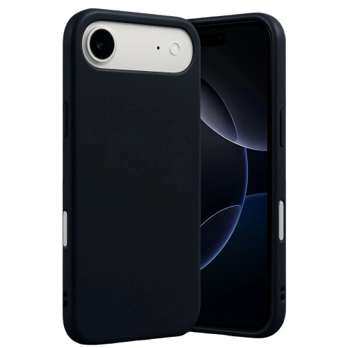 Durukar®   iPhone 17 Air Nano içi Kadife Silikon - Siyah