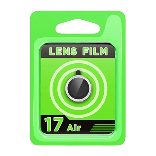 Durukar®   iPhone 17 Air Raze Metal Kamera Lens - Gümüş