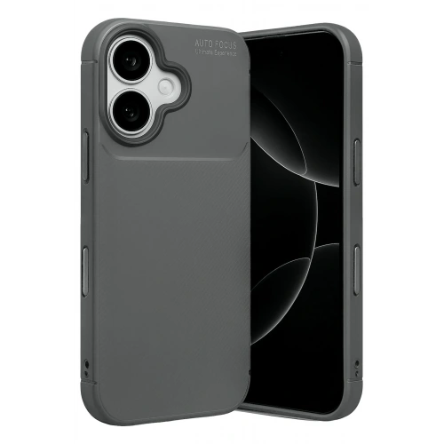 Durukar®   iPhone 17 Auto Focus Karbon Kapak - Gri