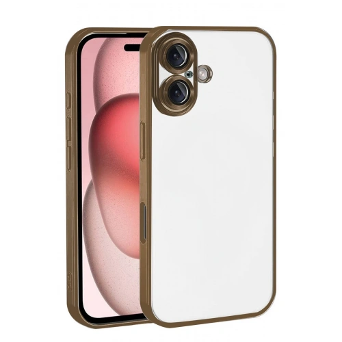 Durukar®   iPhone 17  Lensli Silikon - Çöl Titanyum