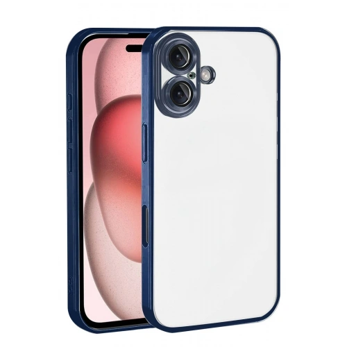 Durukar®   iPhone 17  Lensli Silikon - Lacivert