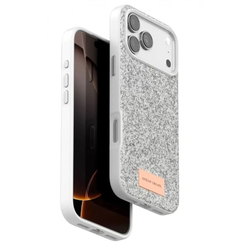 Durukar®   iPhone 17 Pro Bright Simli Kapak - Beyaz