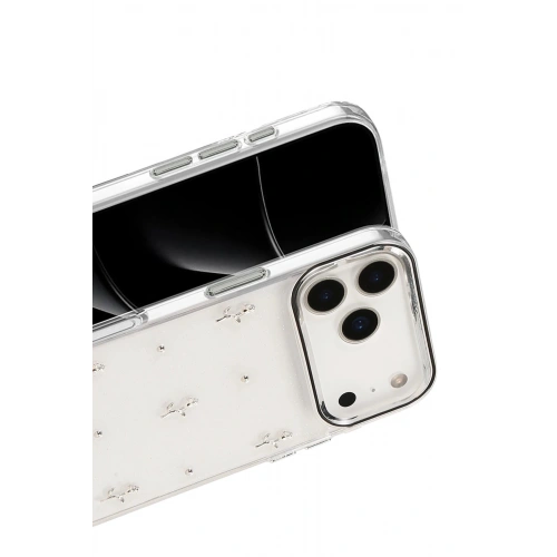 Durukar®   iPhone 17 Pro Fiyonk Desenli Kapak - Desen 4