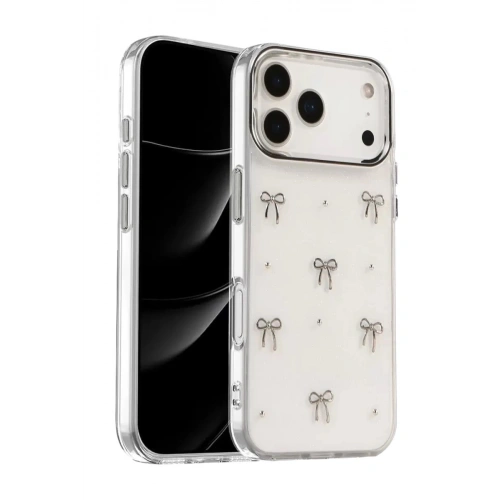 Durukar®   iPhone 17 Pro Fiyonk Desenli Kapak - Desen 5