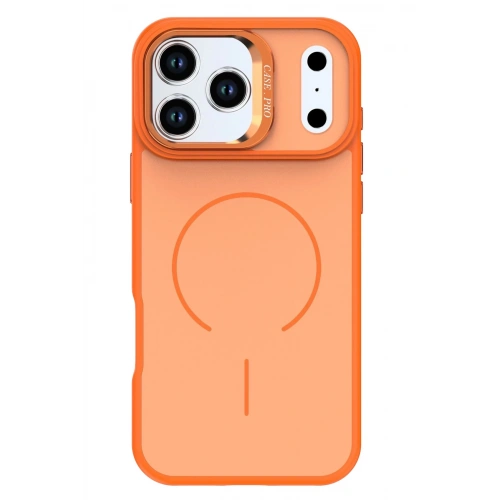 Durukar®   iPhone 17 Pro Flexa Magsafe Kapak - Turuncu