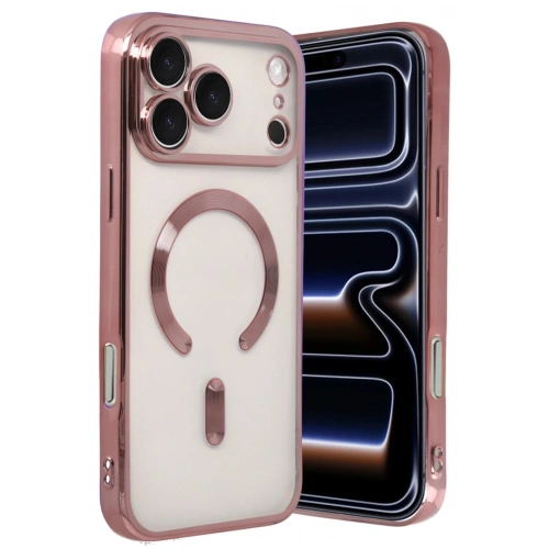 Durukar®   iPhone 17 Pro Kross Magneticsafe Kapak - Rose
