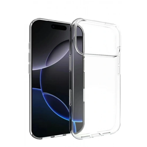 Durukar®   iPhone 17 Pro Lüx Şeffaf Silikon - Şeffaf