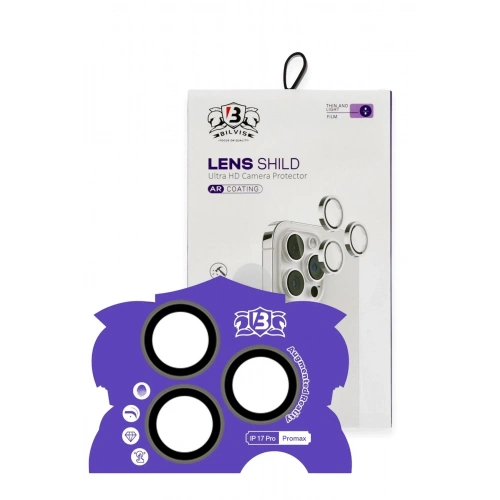 Durukar®   iPhone 17 Pro Max Bilvis Titan Kamera Lens - Natural Grey