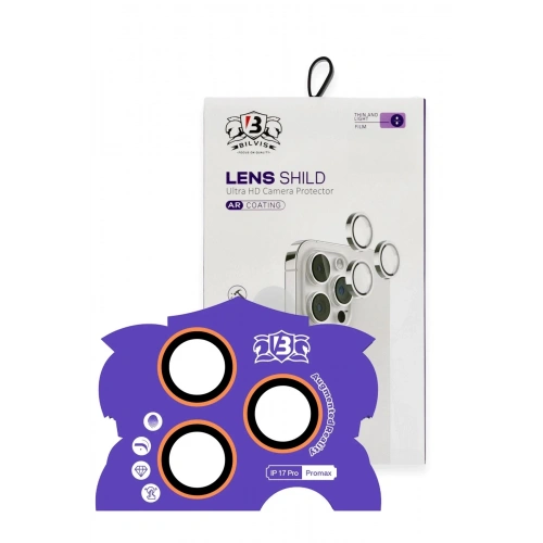 Durukar®   iPhone 17 Pro Max Bilvis Titan Kamera Lens - Turuncu