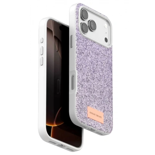 Durukar®   iPhone 17 Pro Max Bright Simli Kapak - Lila