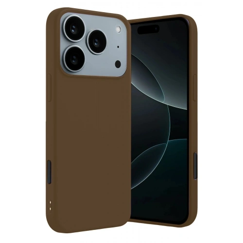 Durukar®   iPhone 17 Pro Max First Silikon - Kahverengi