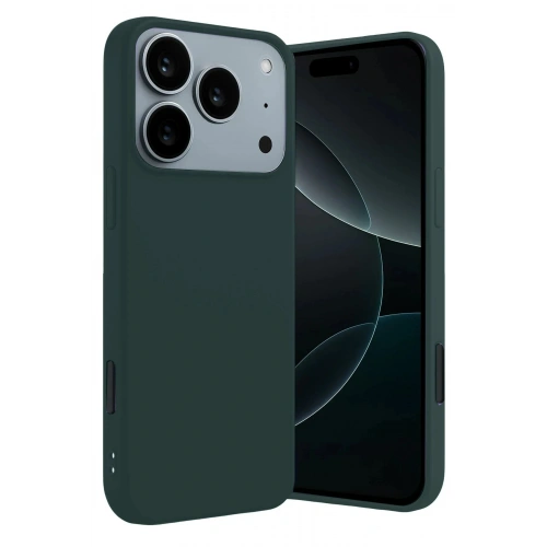 Durukar®   iPhone 17 Pro Max First Silikon - Koyu Yeşil