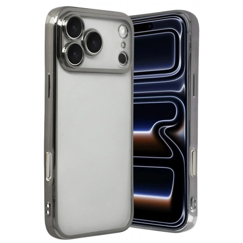 Durukar®   iPhone 17 Pro Max  Lensli Silikon - Titan Gri
