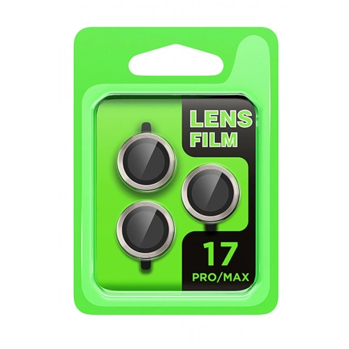 Durukar®   iPhone 17 Pro Raze Metal Kamera Lens - Gri
