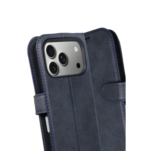 Durukar®   iPhone 17 Pro Trend S Plus Kapaklı Kılıf - Lacivert