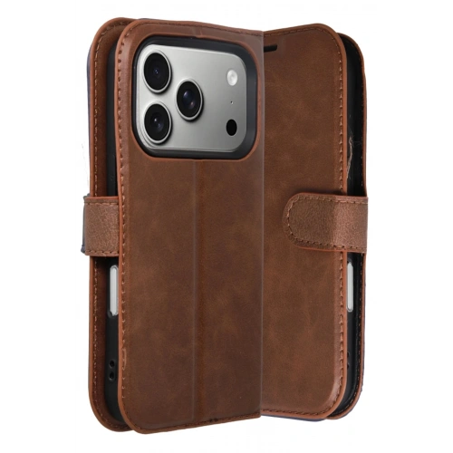 Durukar®   iPhone 17 Pro Trend S Plus Kapaklı Kılıf - Taba