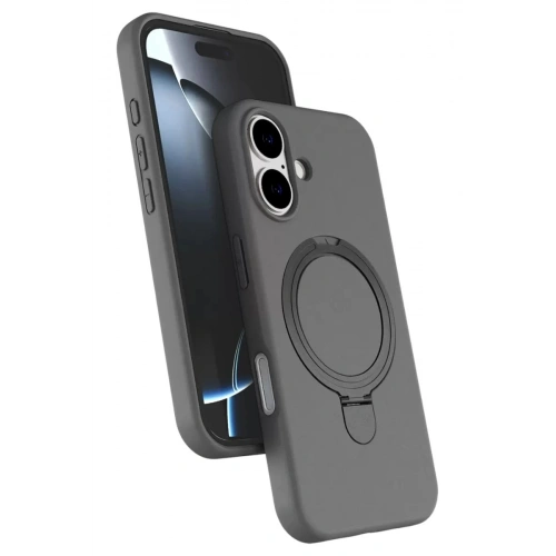 Durukar®   iPhone 17 Regal Magsafe Standlı Kapak - Titan Gri