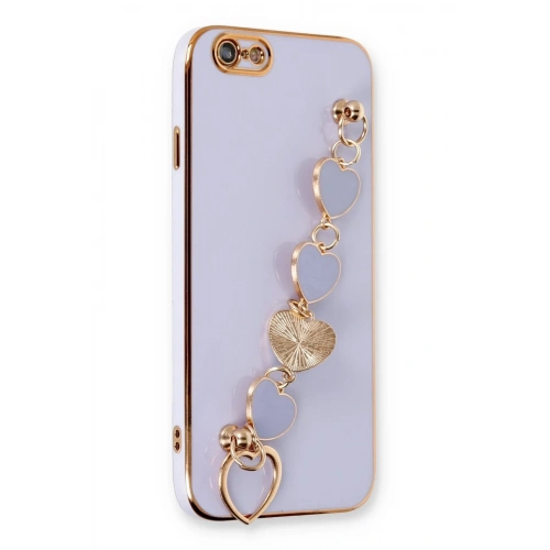 Durukar®  iPhone 6 Kılıf Esila Silikon - Lila