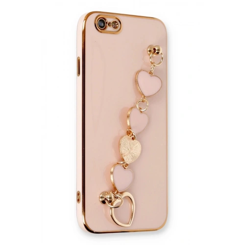 Durukar®  iPhone 6 Kılıf Esila Silikon - Pudra