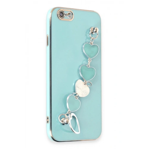 Durukar®  iPhone 6 Kılıf Esila Silikon - Su Yeşili