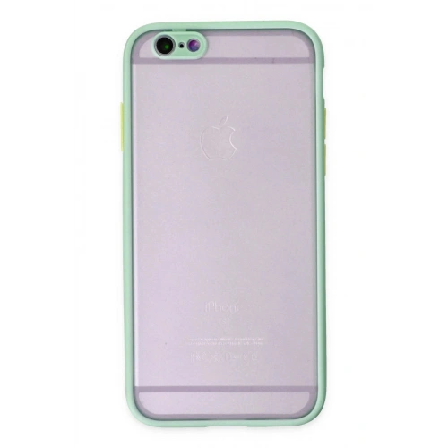 Durukar®  iPhone 6 Kılıf Montreal Silikon Kapak - Turkuaz