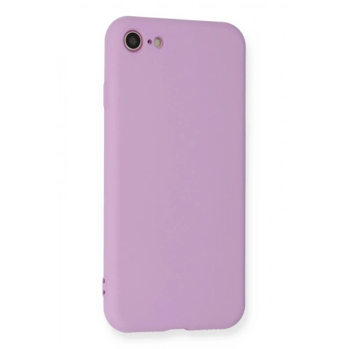 Durukar®  iPhone 7 Kılıf Nano içi Kadife Silikon - Lila