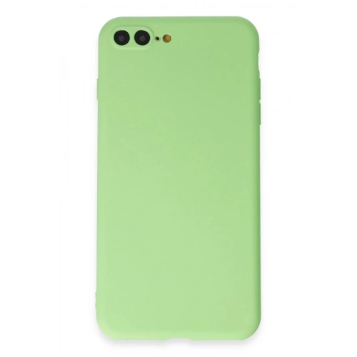 Durukar®  iPhone 7 Plus Kılıf First Silikon - Açık Yeşil
