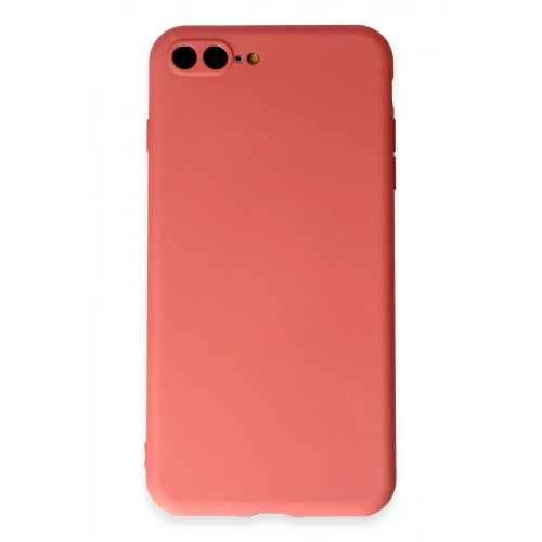 Durukar®  iPhone 7 Plus Kılıf First Silikon - Kiremit