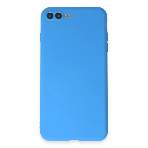 Durukar®  iPhone 7 Plus Kılıf First Silikon - Mavi