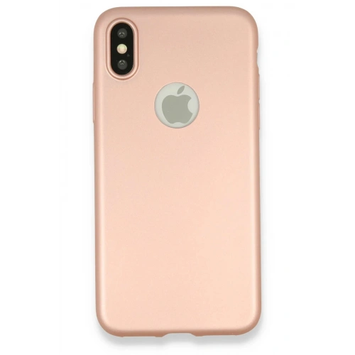 Durukar®  iPhone X Kılıf First Silikon - Rose Gold