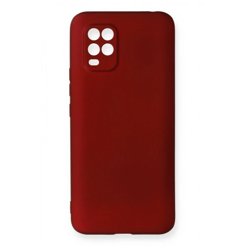 Durukar®   Mi 10 Lite Kılıf First Silikon - Bordo