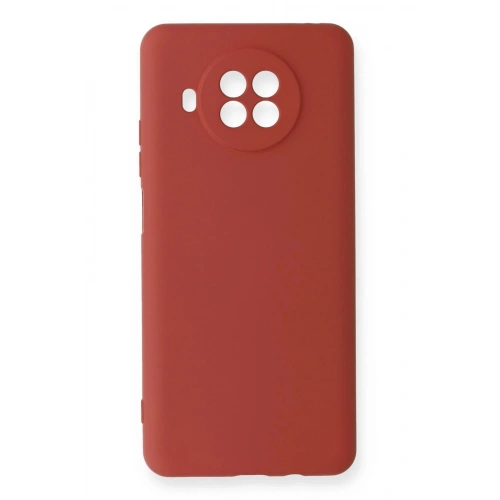 Durukar®   Mi 10T Lite Kılıf Nano içi Kadife Silikon - Kiremit