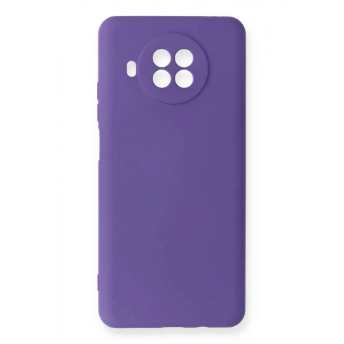 Durukar®   Mi 10T Lite Kılıf Nano içi Kadife Silikon - Mor